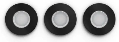 Philips Hue XAMENTO 3x LED RGBW stmívatelné koupelnové svítidlo 1xGU10/4,2W IP44