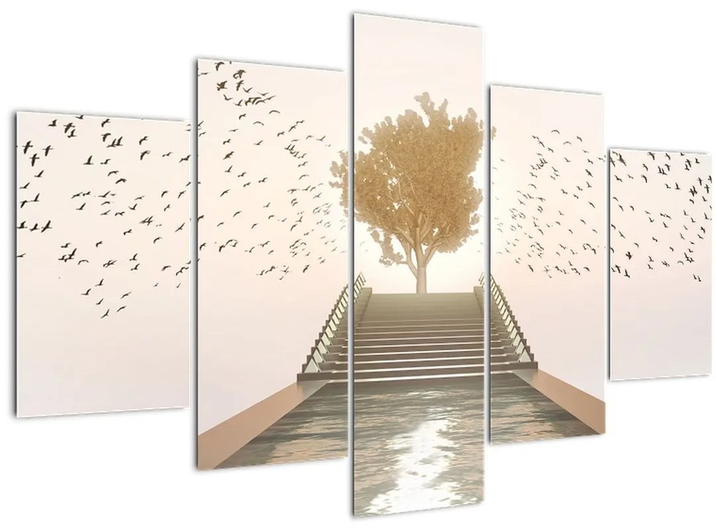 Tablou - Pod spre necunoscut (150x105 cm)