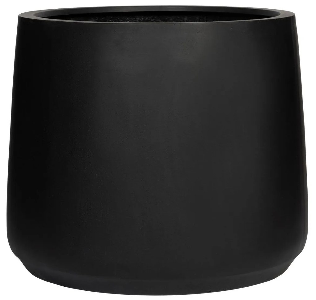Ghiveci Jumbo Patt, culoare negru, mai multe dimensiuni - PotteryPots Mărime: M - v. 97 cm, ⌀ 119 cm