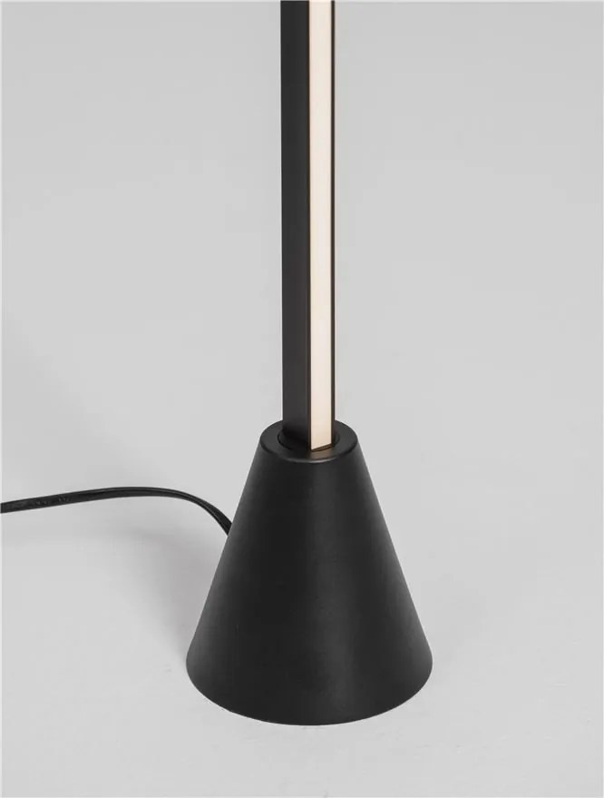 Lampa LED de podea stil minimalist LITEE negru