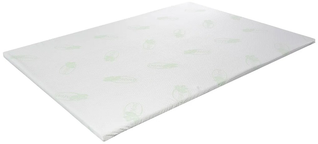 Topper saltea Fresh Mint, 180x200 cm, H 6 cm, 7 Zone de confort