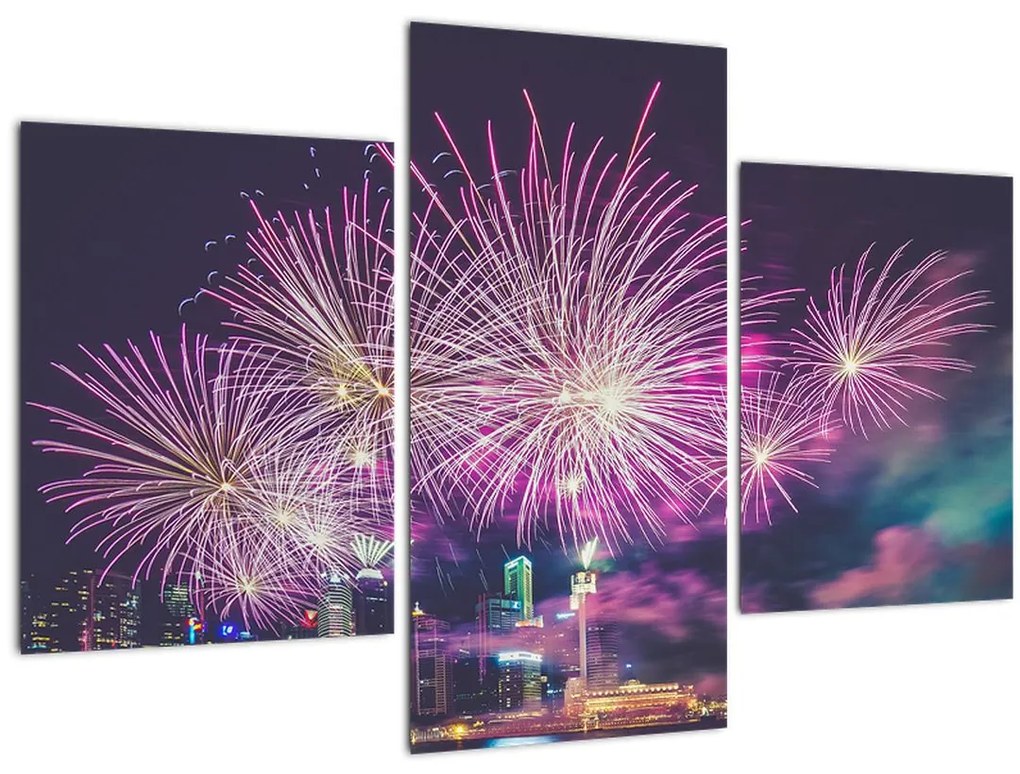 Tablou cu artificii (90x60 cm)