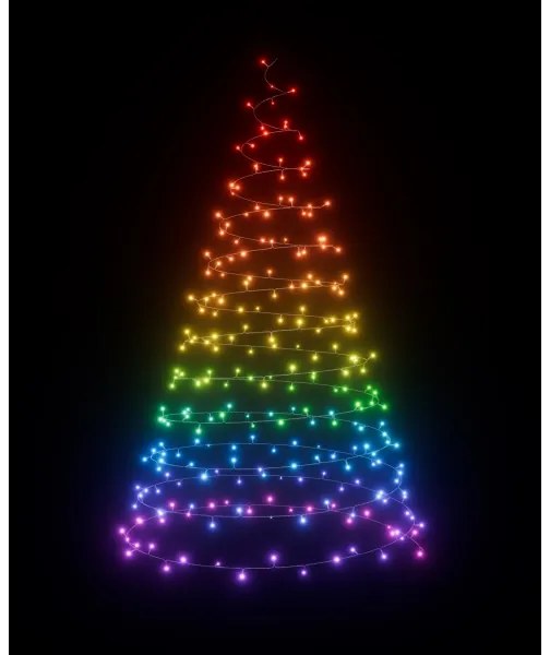 Instalație LED RGBW de Crăciun de exterior ESSENTIALS 250xLED 2x10m 2700-6500K Wi-Fi IP44