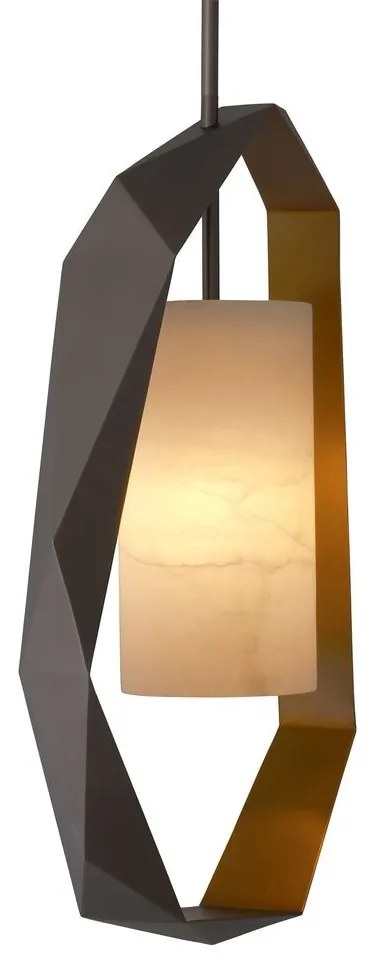 Lustra dimabila suspendata design LUX Santos, gunmetal 115371 HZ