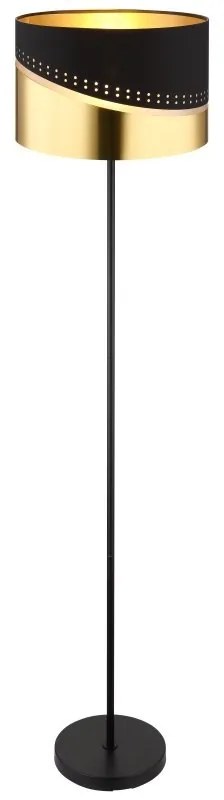 Lampadar/Lampa de podea moderna OR negru/auriu
