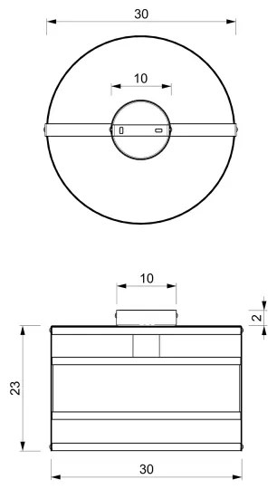 Plafonieră RIM 1xE27/60W/230V
