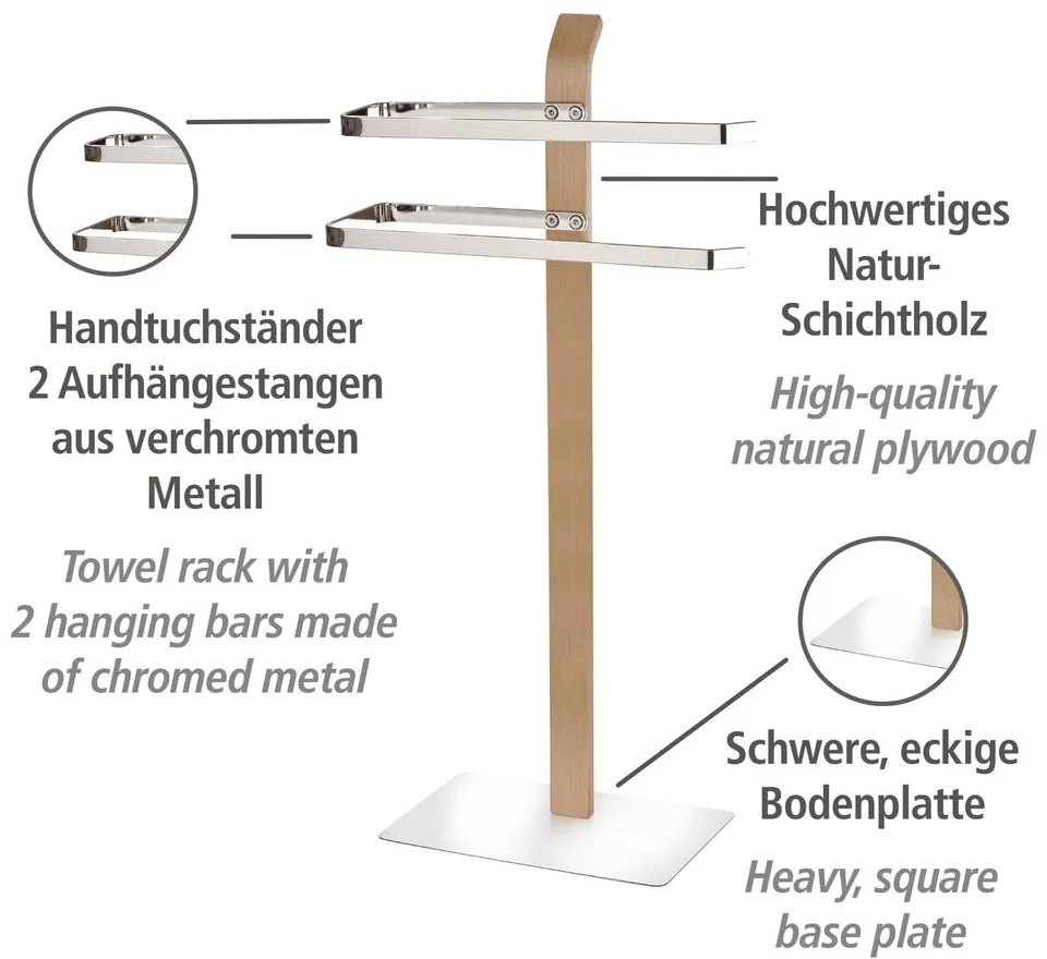 Suport pentru prosoape Wenko Samona