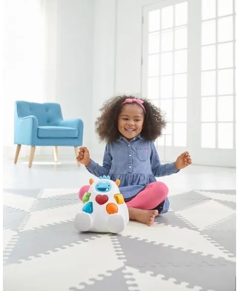 Puzzle din spumă 72 buc. gri/bej Skip Hop