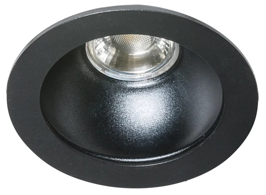 Spot incastrat tavan/plafon stil modern REMO 1 negru