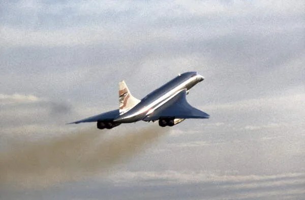 Fotografie Concorde in flight