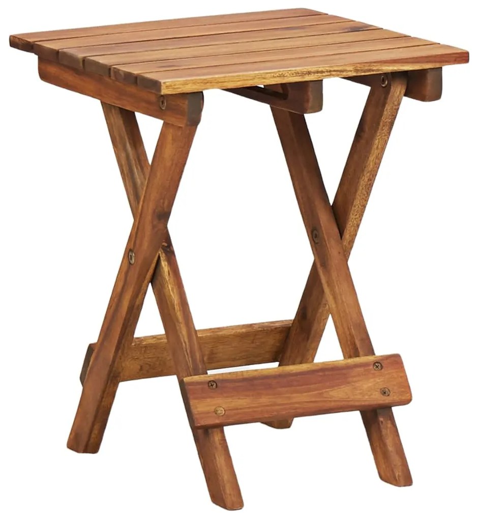 vidaXL Suport de plante, 30 x 30 x 38 cm, lemn masiv de acacia
