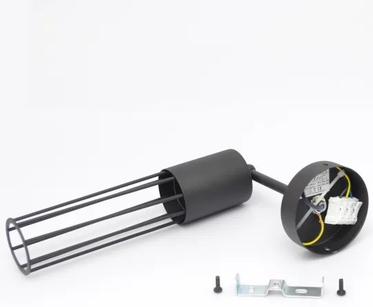 Lampă de perete MELODY 1xE27/15W/230V negru