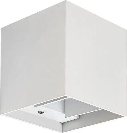 Aplica de perete iluminat exterior ambiental IP54 Solin alba