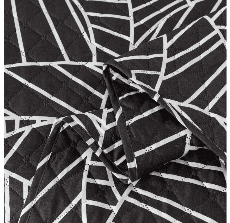 Cuvertura de pat cu model CHARCO, gri Dimensiune: 220 x 240 cm