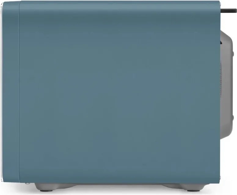Cuptor cu microunde cu gratar 4in1 SMEG Collezione MOC01SBMEU, 1900 W, 29 l, 18 programe, Inchidere lenta, Semnal sonor, Ecran LCD, Albastru