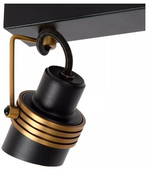 Spot Lucide 34944/02/30 TUNDRAN 2xGU10/5W/230V negru