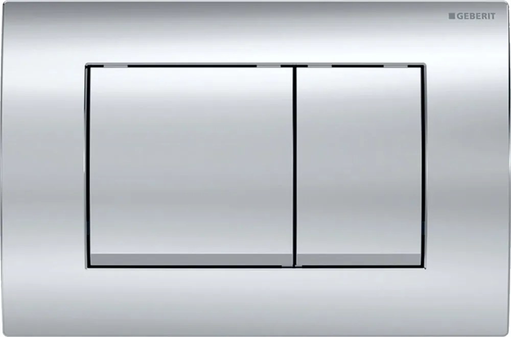 Clapeta de actionare Geberit Delta30 crom lucios