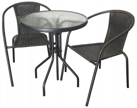 Set mobilier de grădină Nina, 3 piese,