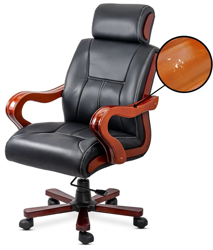 RESIGILAT - Scaun directorial OFF 1662 negru