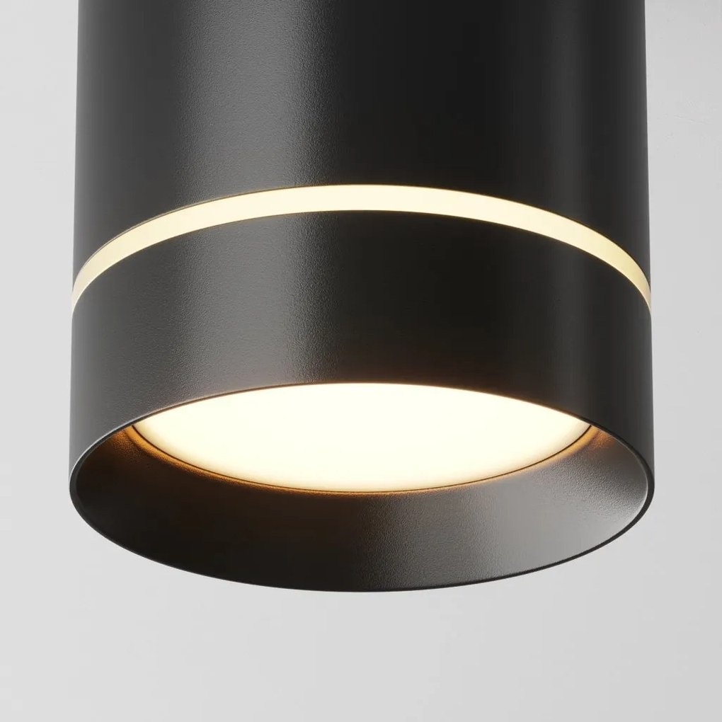 Spot LED aplicat design tehnic Orlo negru