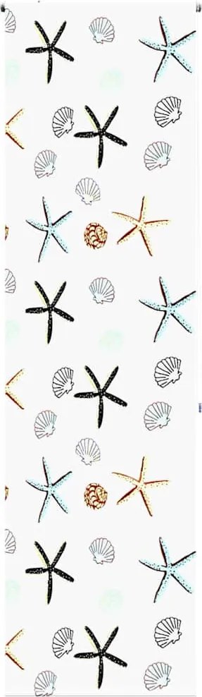 vidaXL Jaluzelă de duș 70x240 cm lățime material 66 cm