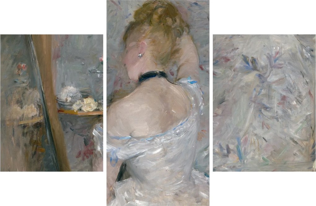 Tablou - Berthe Morisot, Woman at Her Toilette, reproducere (90x60 cm)