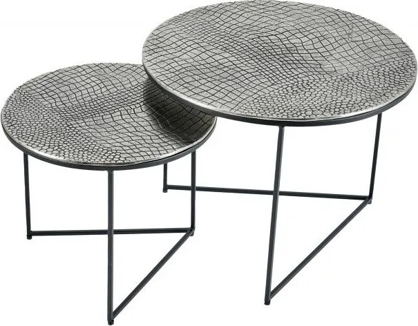 Set de 2 masute design unicat Crocodil