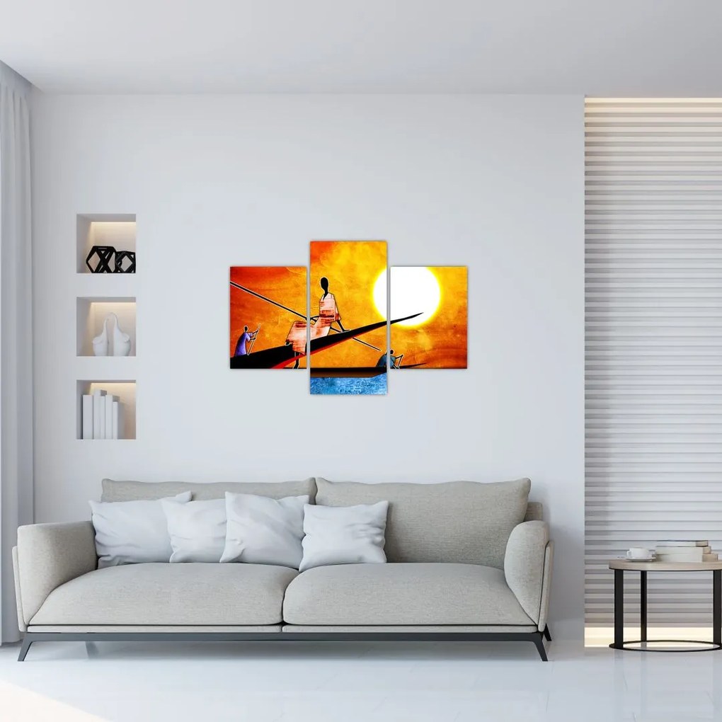 Tablou picturii epochale străveche (90x60 cm)