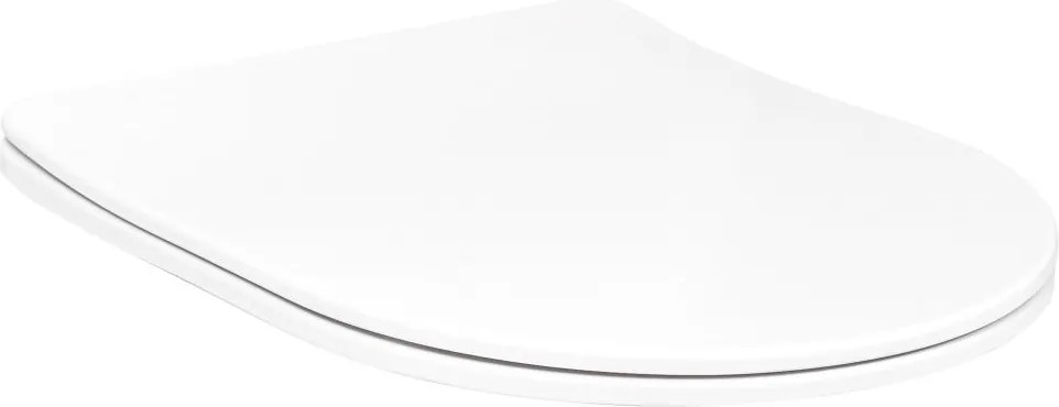 Capac WC UF FLAT alb CARLO