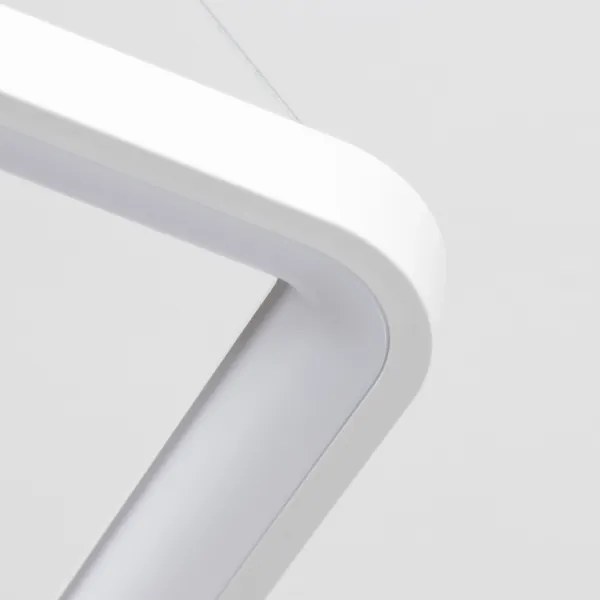 Brilagi - lustră LED reglabilă pe cablu FALCON SLIM LED/50W/230V 50x50 cm albă + telecomandă