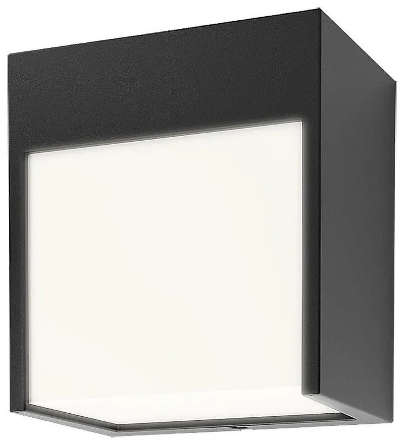 Aplica de perete pentru iluminat exterior IP54 Balimo negru mat