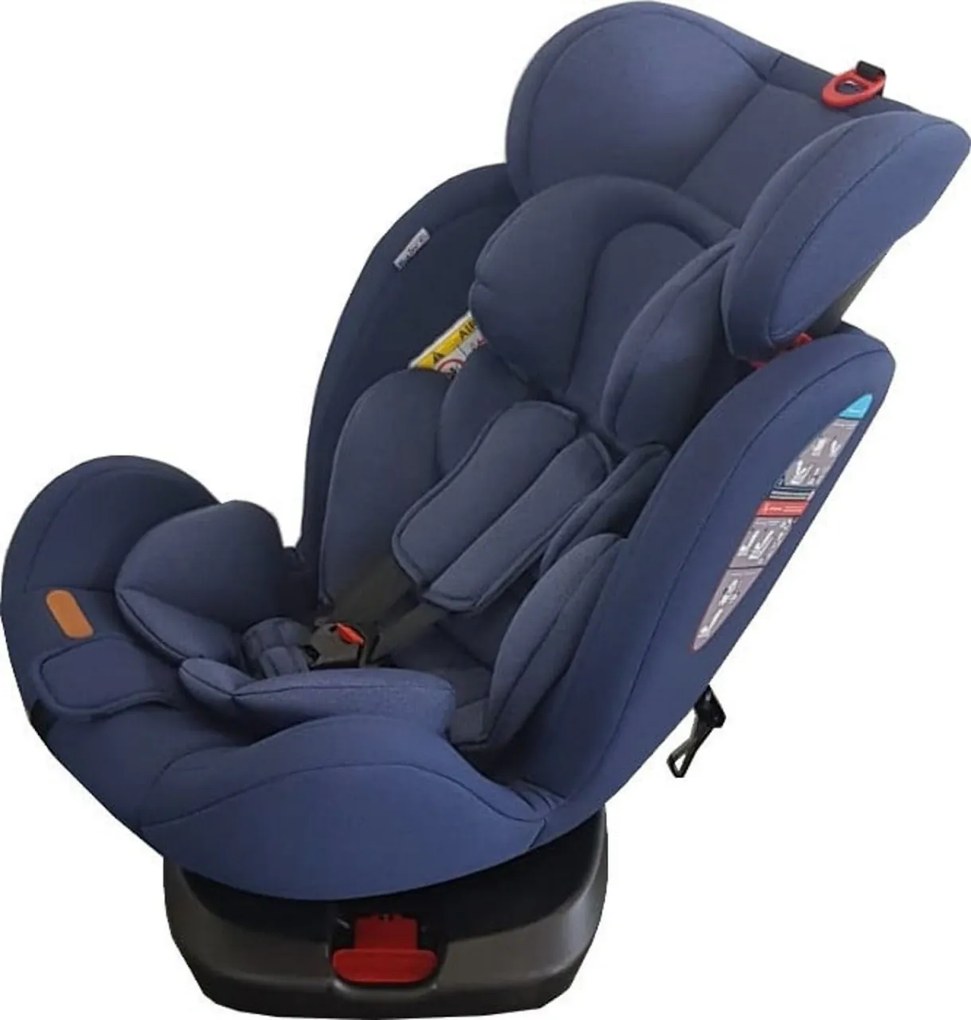 Scaun Auto cu Isofix NOVOKIDS™ Safety Seat 7000, Cu rotire 360 grade, 0-36 kg, Tetiera reglabila pe inaltime, Omologare R-129 i-Size, Transformabil