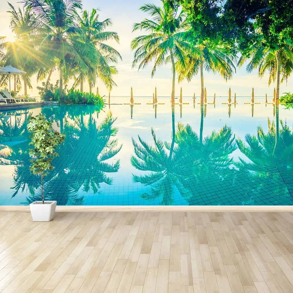 Fototapet Palms Pool
