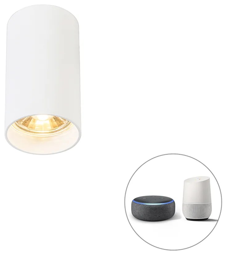Spotlight modern inteligent alb inclusiv bec GU10 WiFi - Tuba