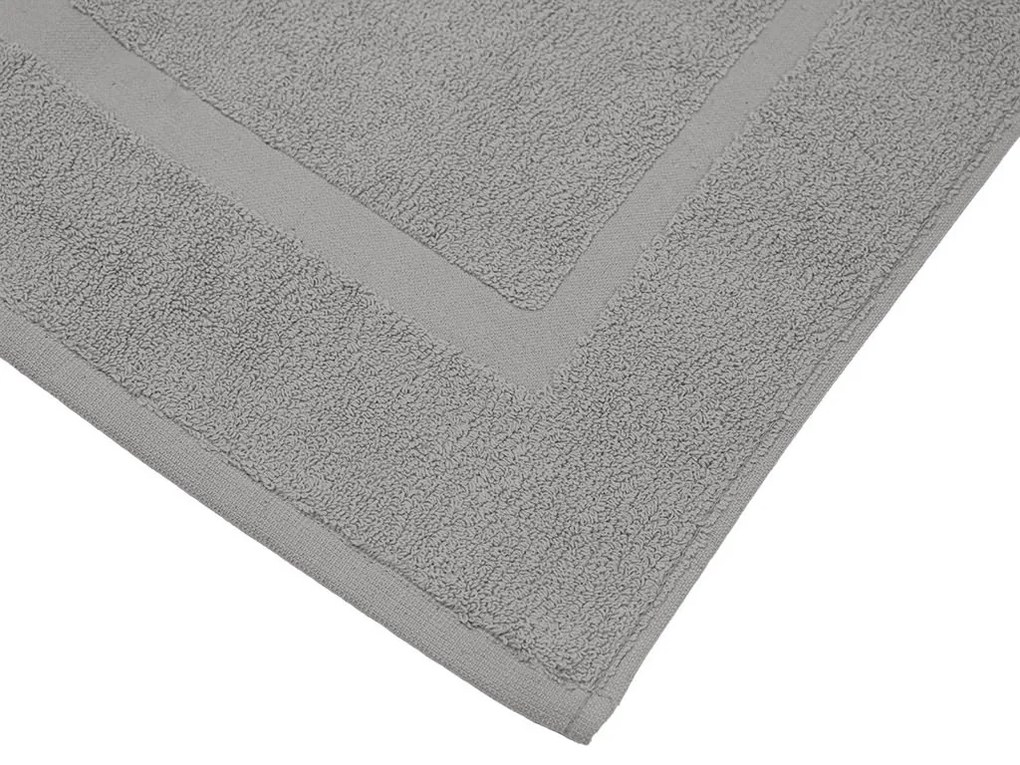 Covoras de baie BASIC 45x65 cm gri deschis, 100% bumbac