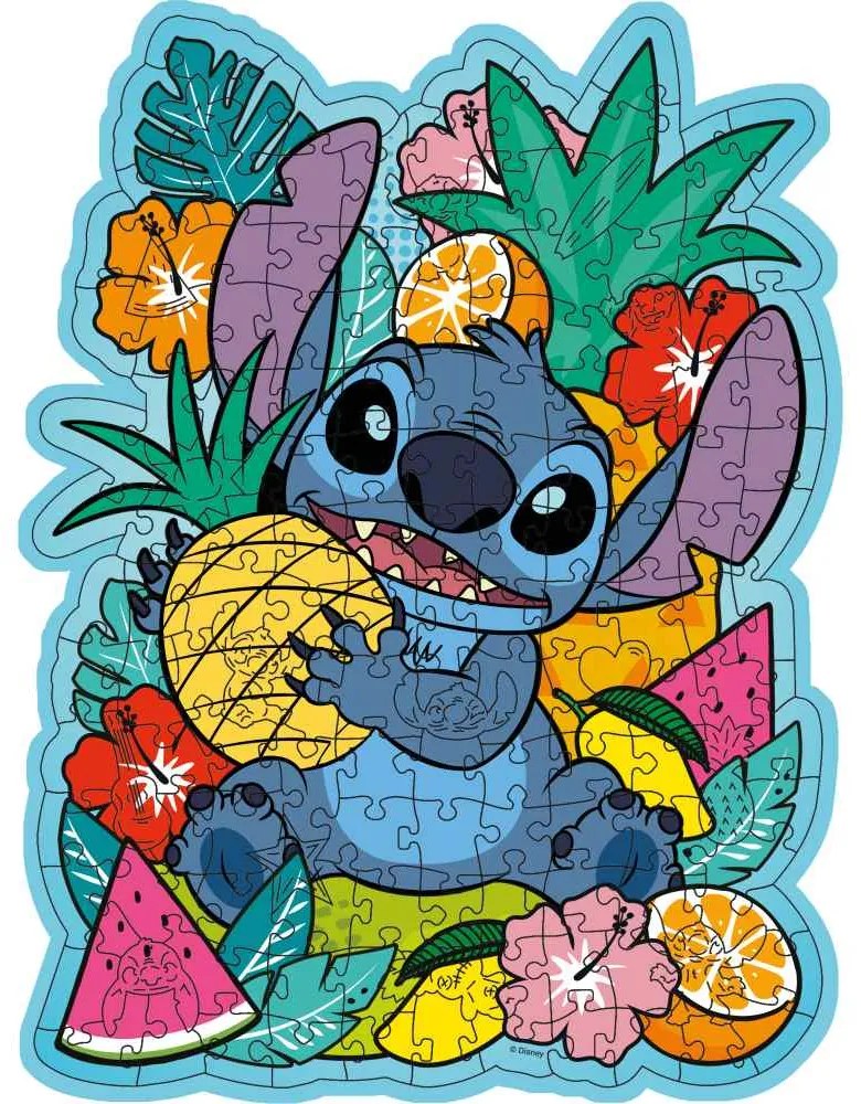 PUZZLE LEMN CONTUR DISNEY STITCH 150 PIESE - RAVENSBURGER (RVSPA00758)