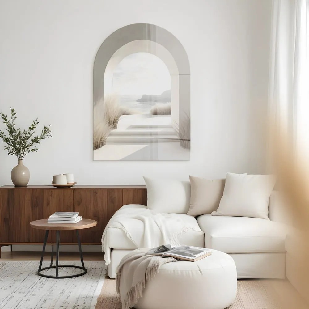 Tablou din sticlă 70x100 cm Pulau – Styler