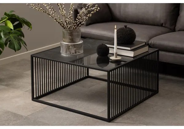 Masă de cafea DEVIN neagră