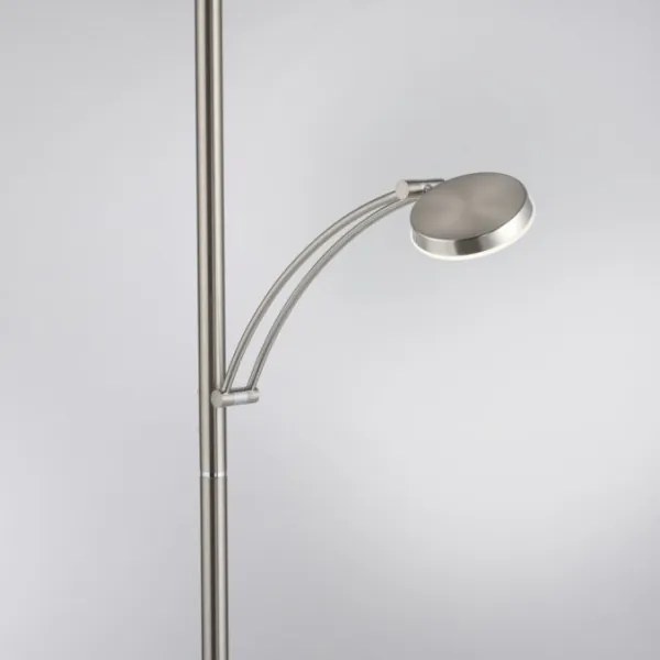 Lampadar LED dimabil Paul Neuhaus ALFRED 1xLED/28W+1xLED/4W/230V crom