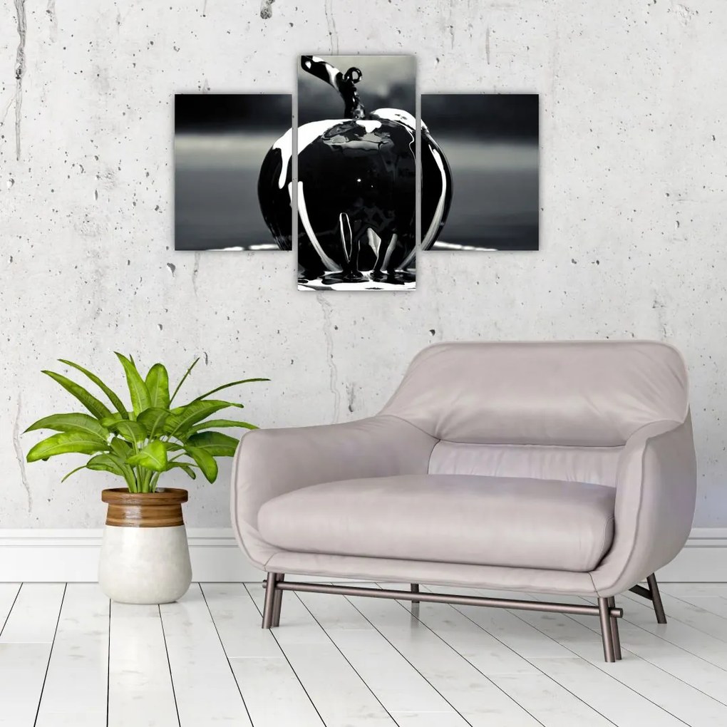 Tablou cu mărul negru (90x60 cm)