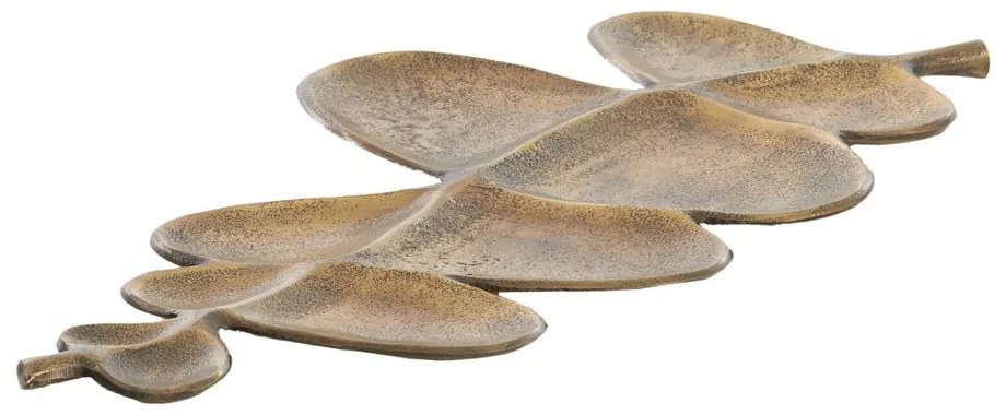 Tavă decorativă din metal 25x52 cm Akaki – Light &amp; Living
