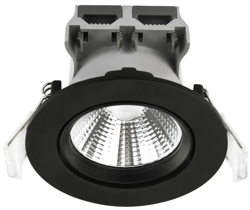 Set de 3 spoturi LED dimabile incastrabile Fremont negru 2700K 47580103 NL