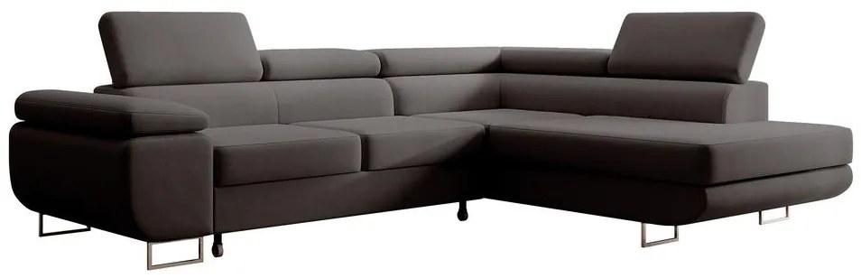 Colțar Stiletto (D) (gri negru + argintiu). 1099707