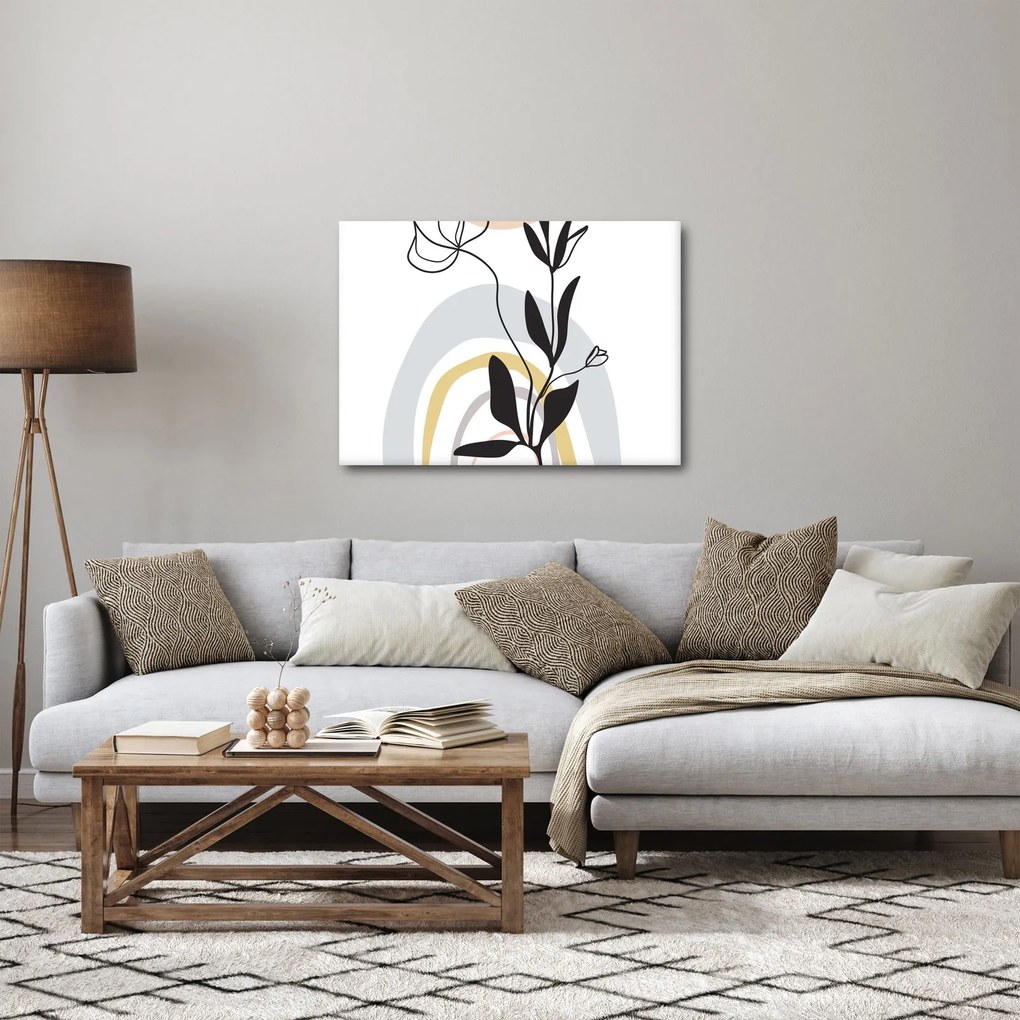 Tablou - Flori într-o vază N⁰1 (70x50 cm)