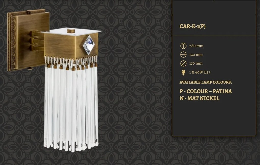 Aplica design clasic CARINO