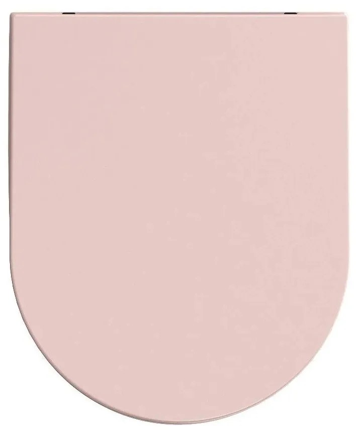 Capac wc softclose slim, roz, Sapho Isvea INFINITY