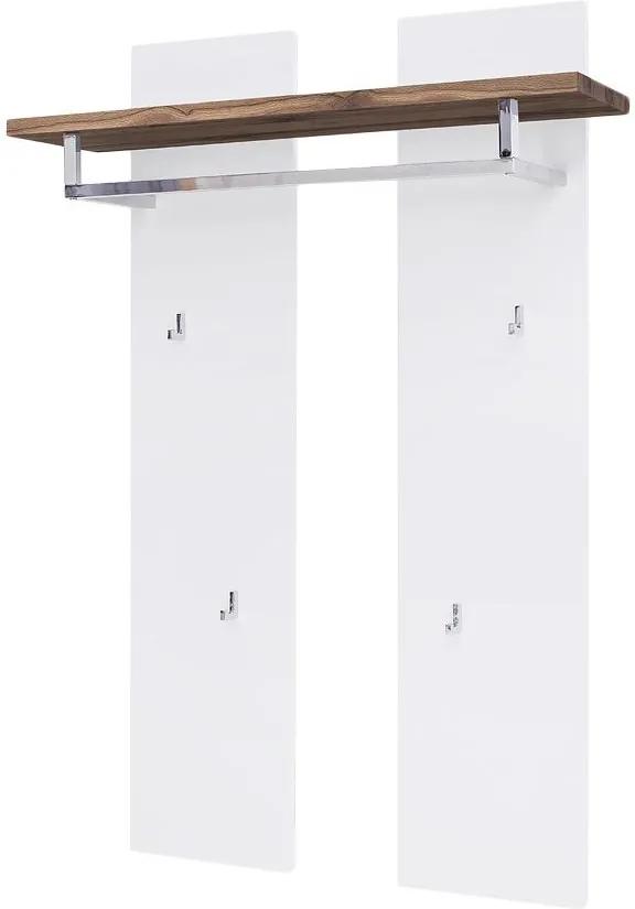 Cuier Roble MDF/metal, alb, 91 x 135 x 25 cm
