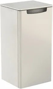 Dulap suspendat Kolo Rekord 33.2x70x29.2cm, 1 usa cu inchidere lenta, alb lucios