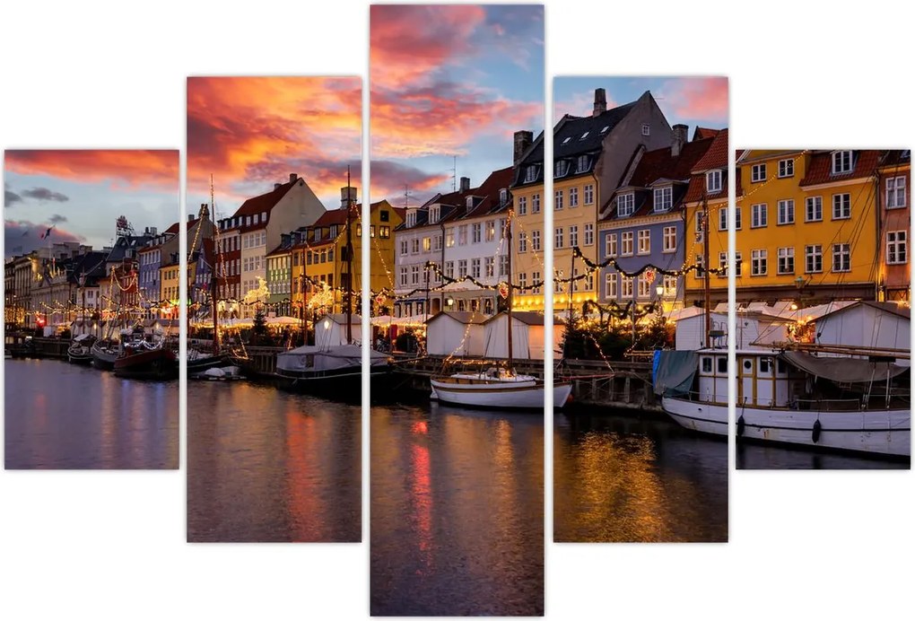 Tablou - Nyhavn, Copenhaga (150x105 cm)