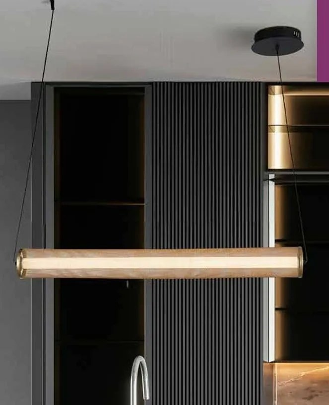 Lustra moderna suspendata LED Thread